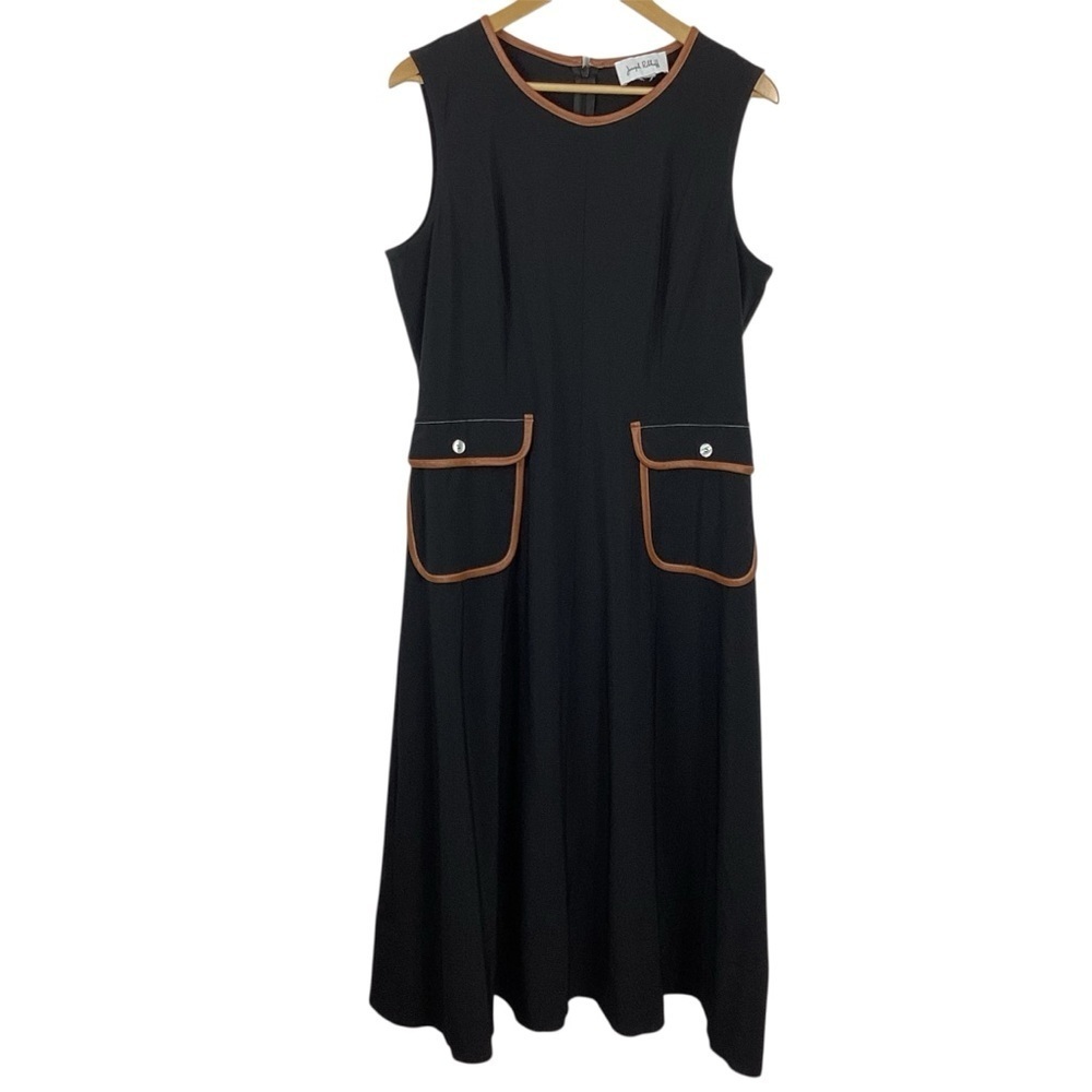 Joseph Ribkoff Sleeveless Pocket Dress Style # 222052